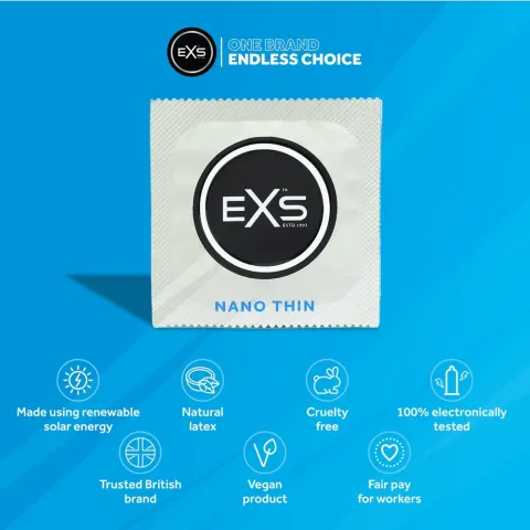 Презервативи - EXS Nano Thin, 12 шт.