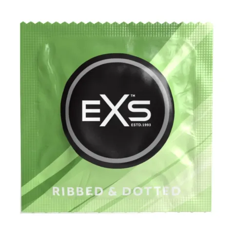 Презервативы — EXS Ribbed And Dotted, 48 шт.