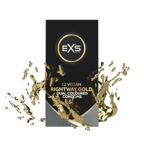 Презервативы — EXS Rightway Gold, 12 шт.