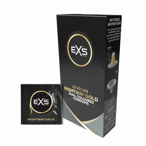 Презервативы — EXS Rightway Gold, 12 шт.