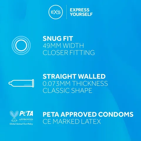 Презервативы — EXS Snug Fit, 48 шт.