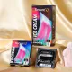Презервативы Голографический Recare Мороженое Big Doted Condoms 12 штук, с пузырьками, аромат: мороженое