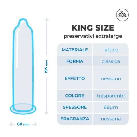 Презервативи - King Size, 144 шт.
