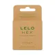 Презервативи LELO HEX Condoms Organic 3 Pack, тонкі та суперміцні