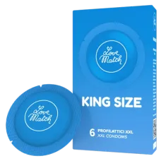Презервативи - King Size, 6 шт.