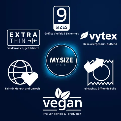 Презервативи - My.Size Pro 60, 3 шт.
