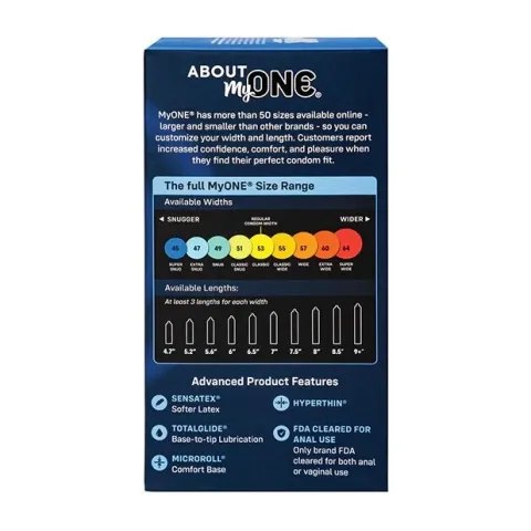 Презервативы MyONE Super Snug, 10 шт., картонная коробка