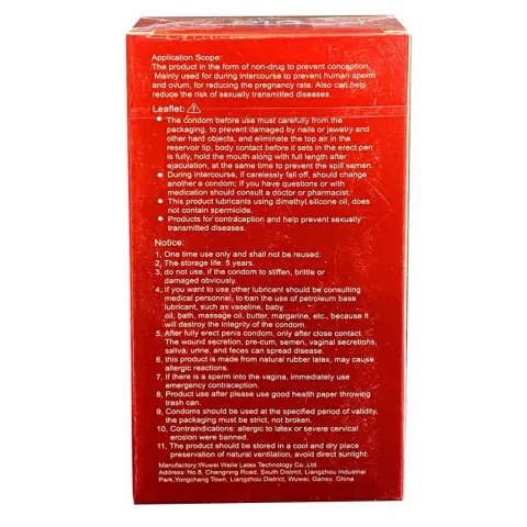 Презервативи - Olo 0.01 Red Foil, збуджуючі, що зігрівають, з гіалуроновою кислотою, 10 шт