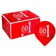 Презервативи - Olo 0.01 RED, збуджуючі, з гіалуроновою кислотою, 10 шт