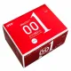 Презервативи - Olo 0.01 RED, збуджуючі, з гіалуроновою кислотою, 10 шт