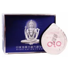 Презервативи - Olo Blue Budda, ультратонкі, з гіалуроновою пролонгуючою змазкою, 10 шт