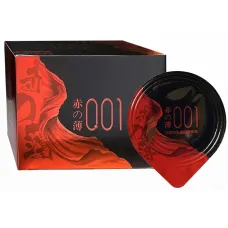 Презервативи - Olo RedBlack, ультратонкі, з термоефектом, 10 шт