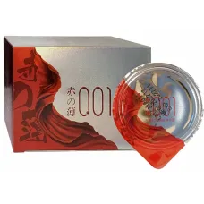 Презервативи - Olo RedSilver, ультратонкі, з термоефектом та гіалуроновою змазкою, 10 шт