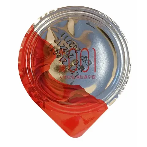 Презервативи - Olo RedSilver, ультратонкі, з термоефектом та гіалуроновою змазкою, 10 шт