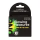 Презервативы ONE Glowing Pleasures, 3 шт., светятся в темноте, со смазкой, картонная упаковка
