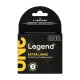 Презервативы ONE Legend XL, 3 шт., увеличенный размер, расширенная головка, картонная упаковка