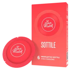 Презервативи - Sottile (Thin), 6 шт.