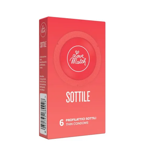 Презервативи - Sottile (Thin), 6 шт.