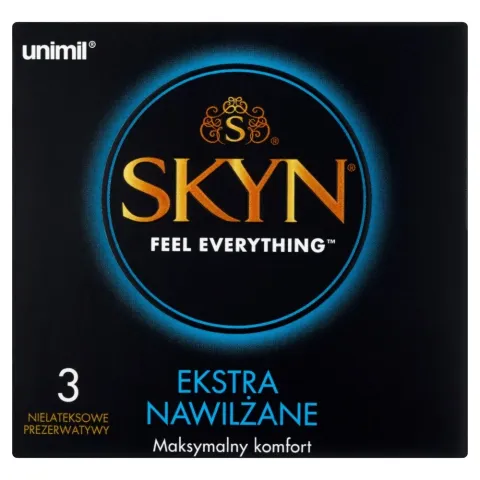 Презервативи - Unimil Skyn Extra Wet, 3 шт