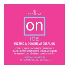 Пробник возбуждающего масла Sensuva – ON Arousal Oil for Her Ice (0,3 мл)