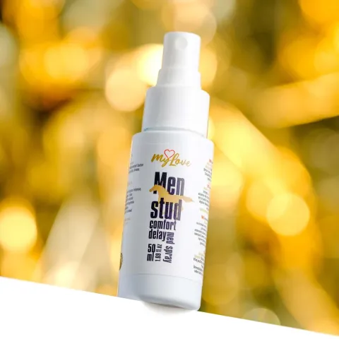 Пролонгуючий спрей-лубрикант для чоловіків - MyLove Men Stud Comfort Delay Med Spray, 50 мл
