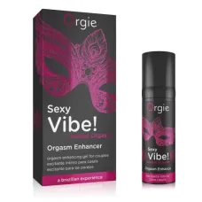 Рідкий вібратор збуджуючий для двох - Orgie Sexy Vibe! Intense Orgasm Liquid Vibrator 15 ml