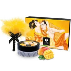 Смачна пудра для оральних пестощів Shunga Body Powder Luscious Mango, 75 г, аромат манго