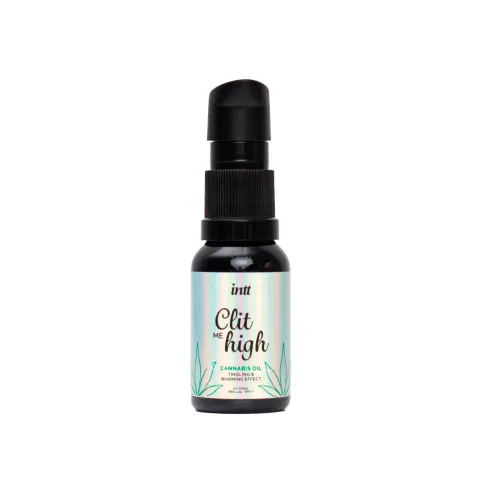 Збуджуючий спрей для клітора - Intt Clit Me High Cannabis Oil Tingling and Warming Effect, 12 мл