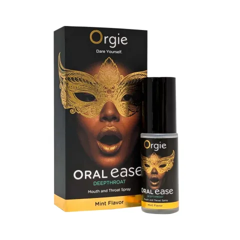 Спрей для мінету - Orgie Oral Ease Deepthroat, м'ята, 15 мл