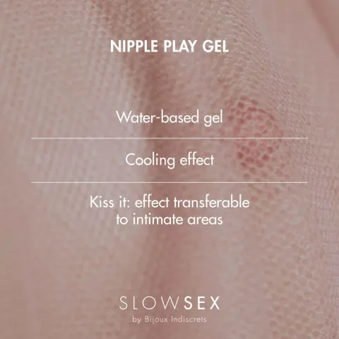 Bijoux Indiscrets Slow Sex Nipple play гель, стимулирующий бальзам для сосков