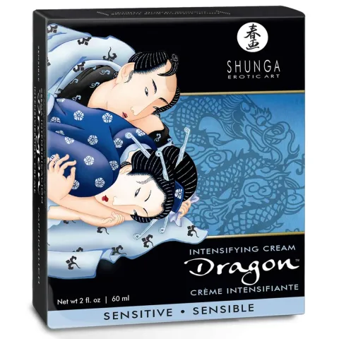 Стимулирующий крем — Shunga Dragon Sensitive, 60 мл