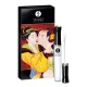 Стимулирующий блеск для губ Shunga LIPGLOSS – Sparkling Strawberry Wine (10 мл), эффект покалывания
