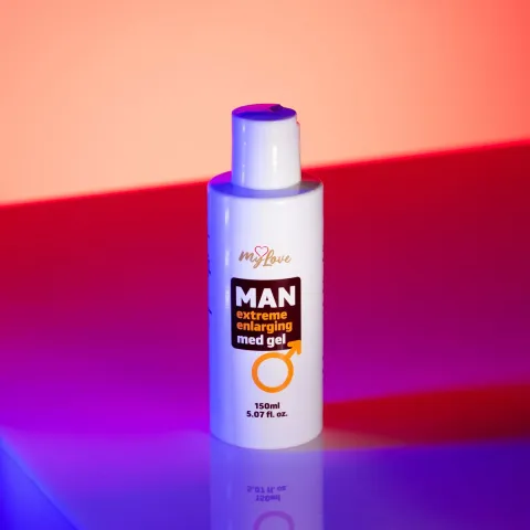 Збільшуючий гель-лубрикант для чоловіків - MyLove Man Extreme Enlarging Med Gel, 150 мл