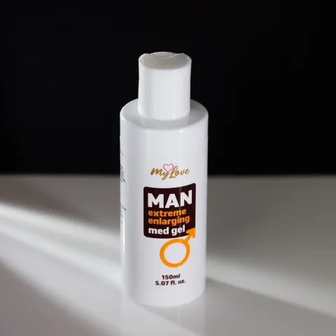 Збільшуючий гель-лубрикант для чоловіків - MyLove Man Extreme Enlarging Med Gel, 150 мл