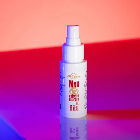 Збільшуючий спрей-лубрикант для чоловіків - MyLove Man Extreme Enlarging Med Spray, 50 мл