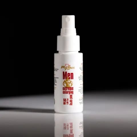 Збільшуючий спрей-лубрикант для чоловіків - MyLove Man Extreme Enlarging Med Spray, 50 мл