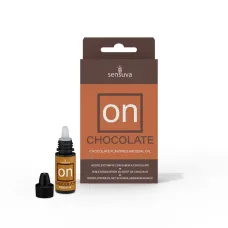 Стимулирующие капли для клитора Sensuva ON Arousal Oil for Her Chocolate (5 мл) со вкусом шоколада