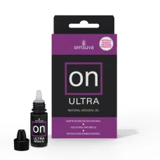 Стимулирующие капли для клитора Sensuva ON Arousal Oil for Her Ultra (5 мл) — самые мощные, до 45 мин.