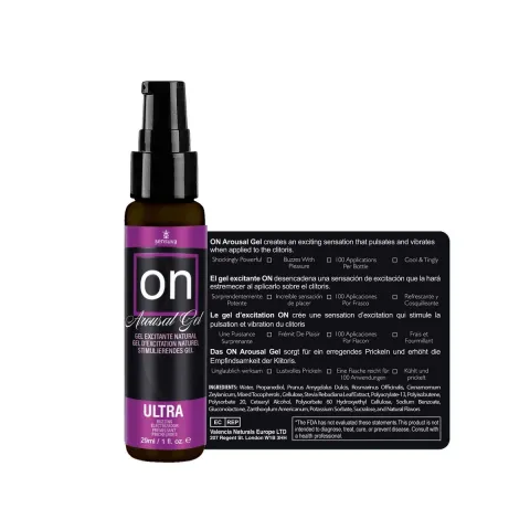 Стимулирующий гель для клитора Sensuva ON for Her Arousal Gel Ultra (29 мл) — жидкий вибратор