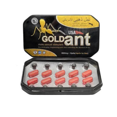 Пігулки Gold Ant (Золота Мураха), 10 пігулок + 10 вітамінів