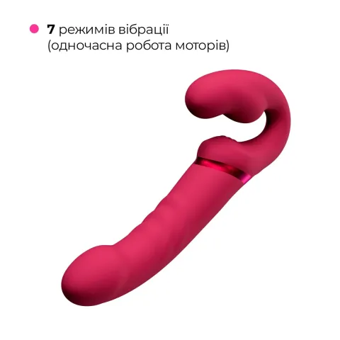 Безремінний смарт-страпон Lovense Lapis vibrating strapless strap-on, 3 мотори