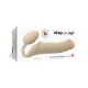 Страпон без ремней Strap-On-Me Flesh XL, полностью регулируемый, диаметр 4,5 см