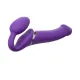 Страпон без ремней с вибрацией Strap-On-Me Vibrating Violet L, диам. 4,2 см, пульт ДУ, регулируемый