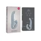 Страпон без ремня с вибрацией Fun Factory SHARE VIBE PRO cool grey, регулируемый