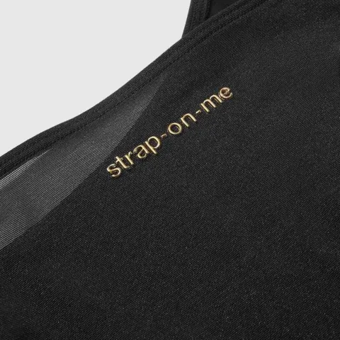 Боди с креплением для фаллоимитатора Strap-On-Me Harness Body Signature – XS – Черный