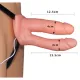 Страпон для подвійного проникнення - Vibrating Unisex Hollow Double Penetration 6
