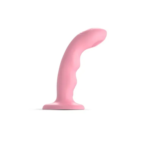 Strap-on-Me Double Point Pulsation Strap-on Strap-on Strap-on ВОЛНА – CORAL PINK, M