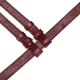 Кожаные трусики для страпона Liebe Seele Wine Red Strap on Harness, универсальный размер