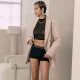 Шорти-боксери з фіксацією дилдо Strap-On-Me Harness Lingerie Allure – L – Black