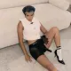 Шорти з фіксацією дилдо Strap-On-Me Harness Lingerie Halo – S – Black, велосипедки